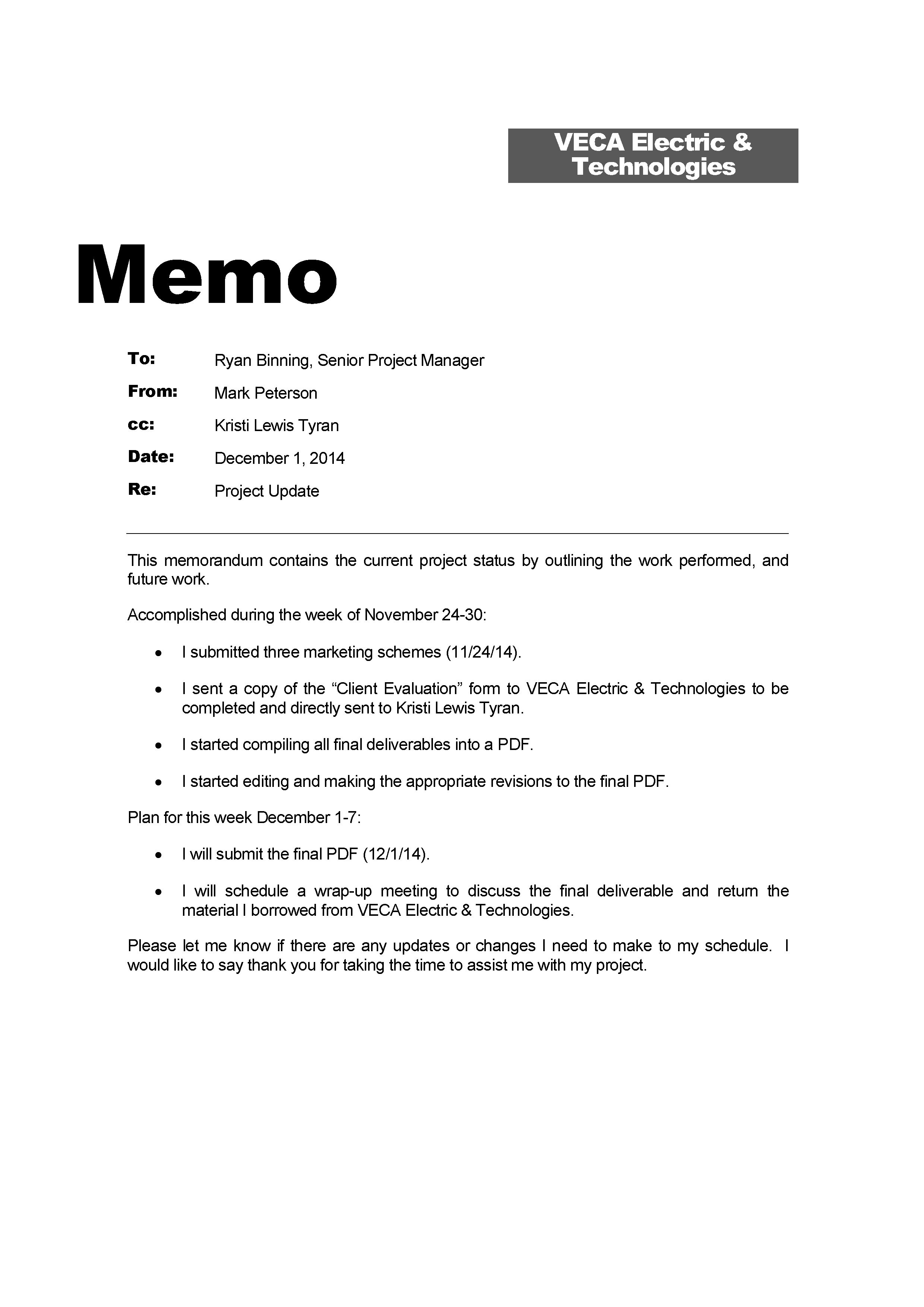 Memo 7